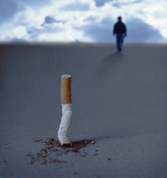 Eloignement cigarette